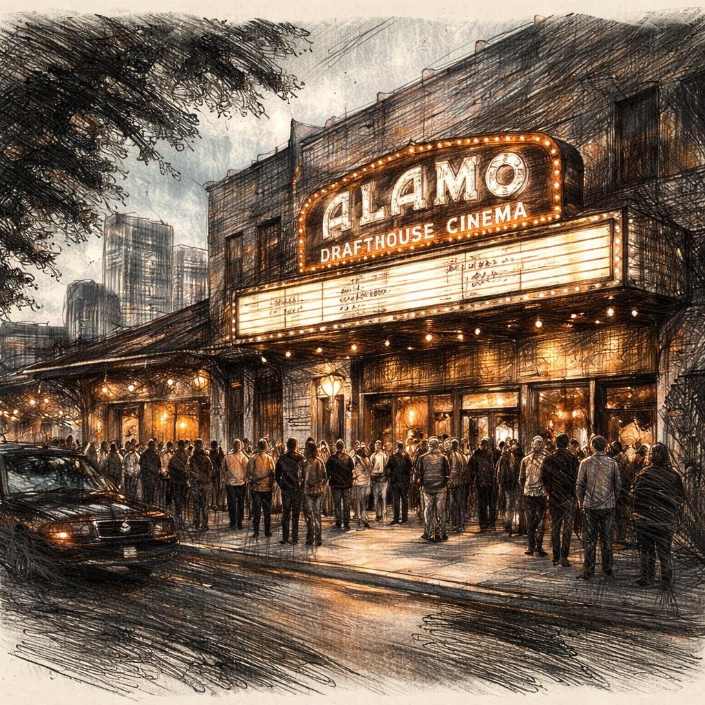 The buttery glow of the projector light dances across my screens, illuminating the excitement of film lovers eager for a story to unfold. These moments remind me of the simple joy that cinema brings.