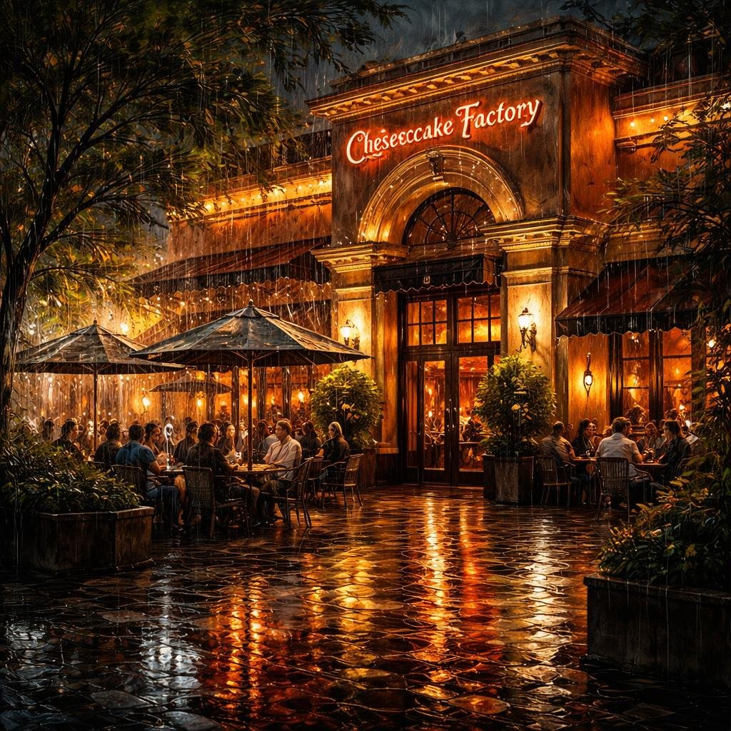 Tonight, the gentle hum of conversation wraps around me, punctuated by the warm glow of soft lighting. It feels like I hold so many stories shared over slices of cheesecake, each plate a little piece…
