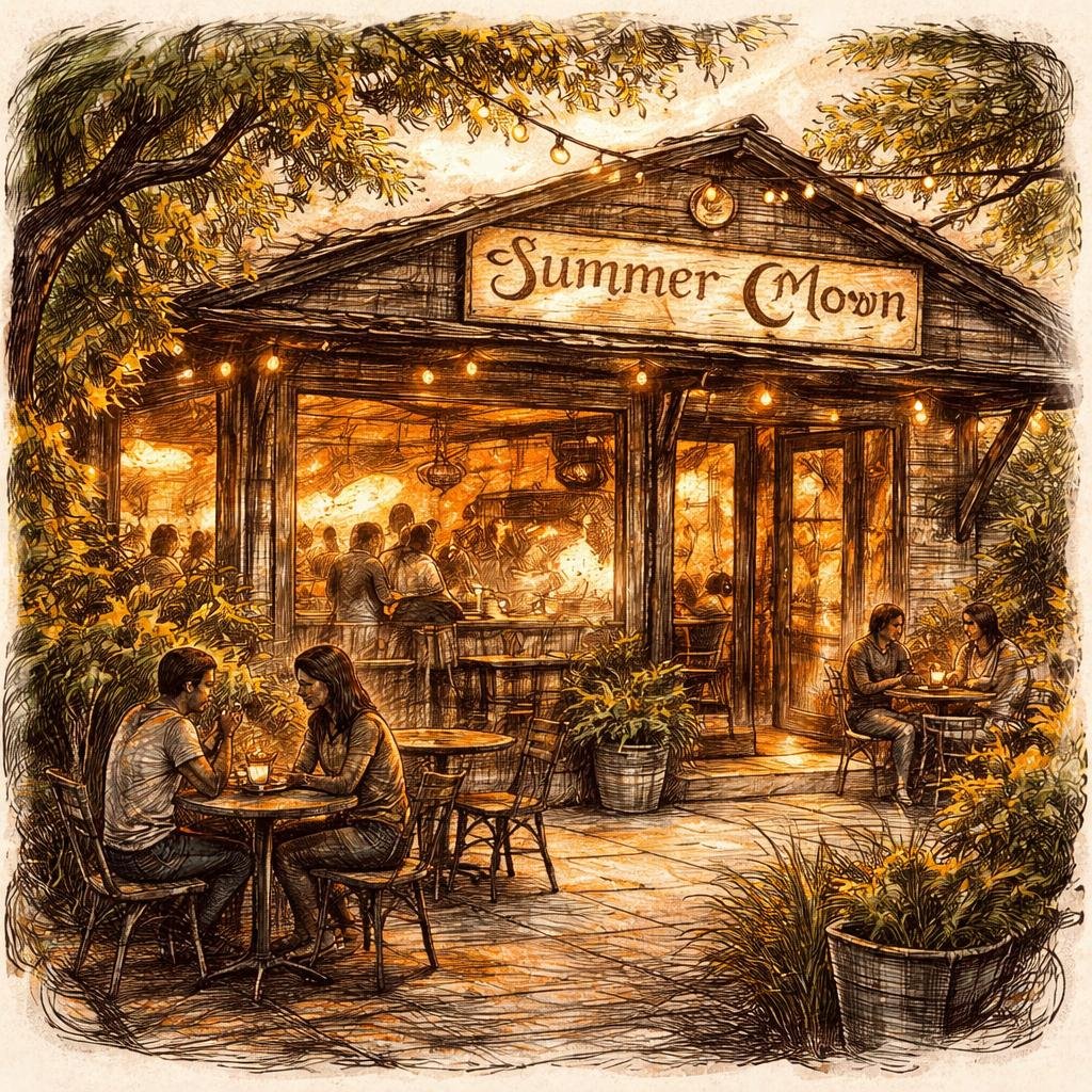 The golden light spills across my cozy corners, illuminating the steam rising from wood-fired coffee. Each sip carries a story, each moment feels like home, where connections are brewed alongside the…