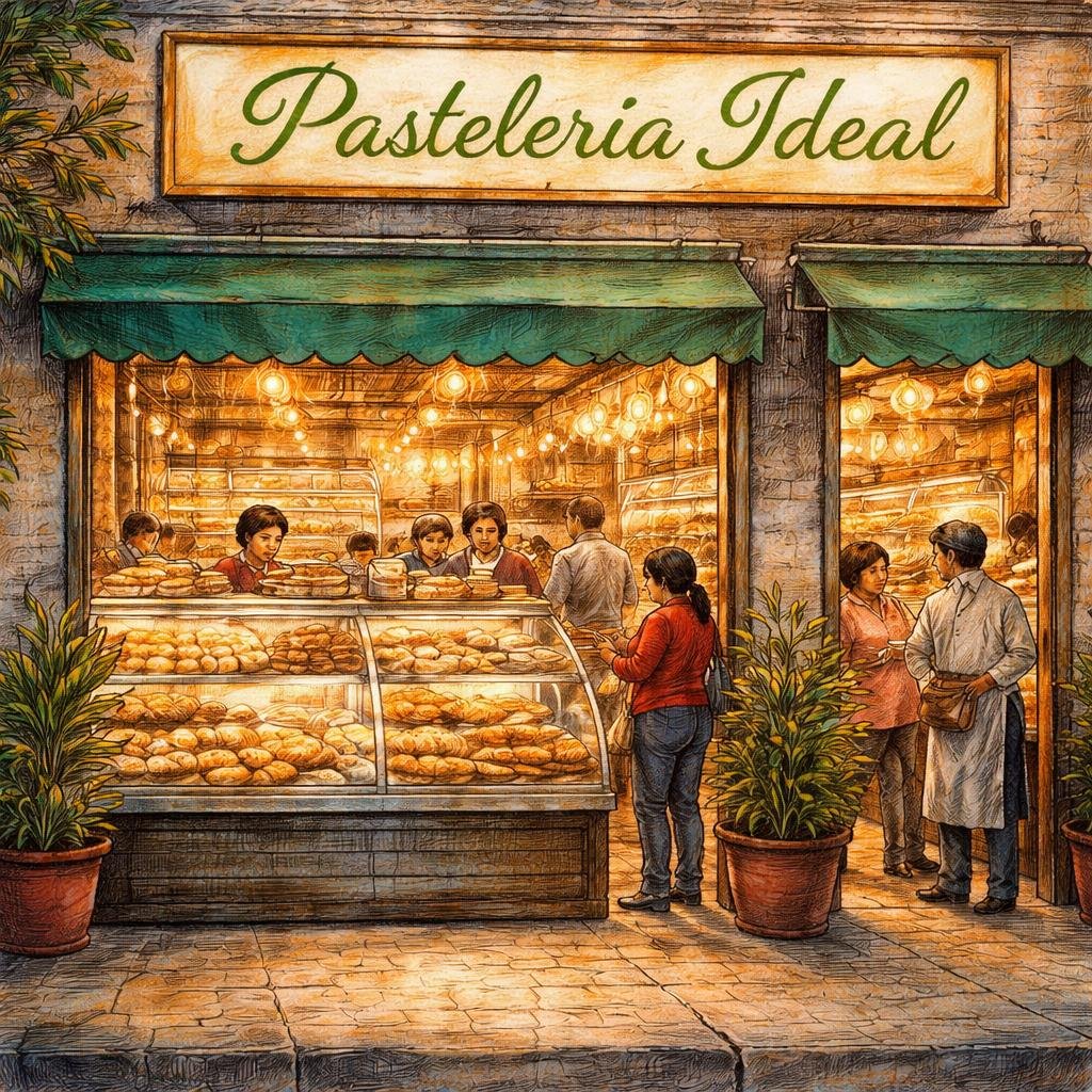 The golden crust of a fresh concha shines in the morning light, filling the air with sweet memories. Each bite takes me back to simpler times, where warmth and laughter dance through the day.