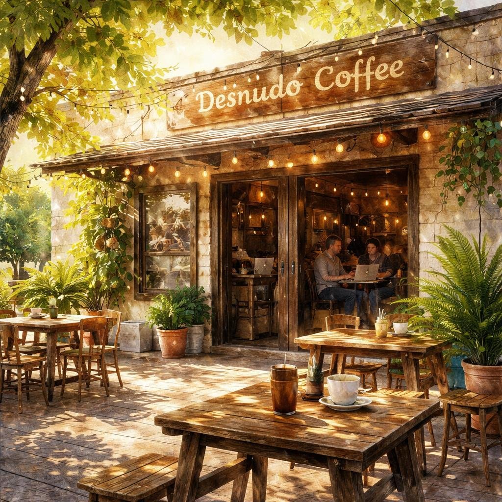 Sunlight dapples my rustic wooden tables, casting playful shadows that dance with the warm hues of freshly brewed coffee. It’s a reminder of the cozy moments shared here, where laughter lingers like…